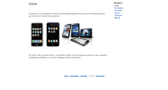 Desktop Screenshot of powerservecorp.com